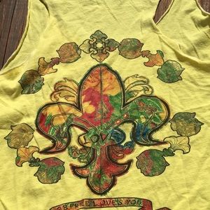 2B Free Fleur De Lis Tank L